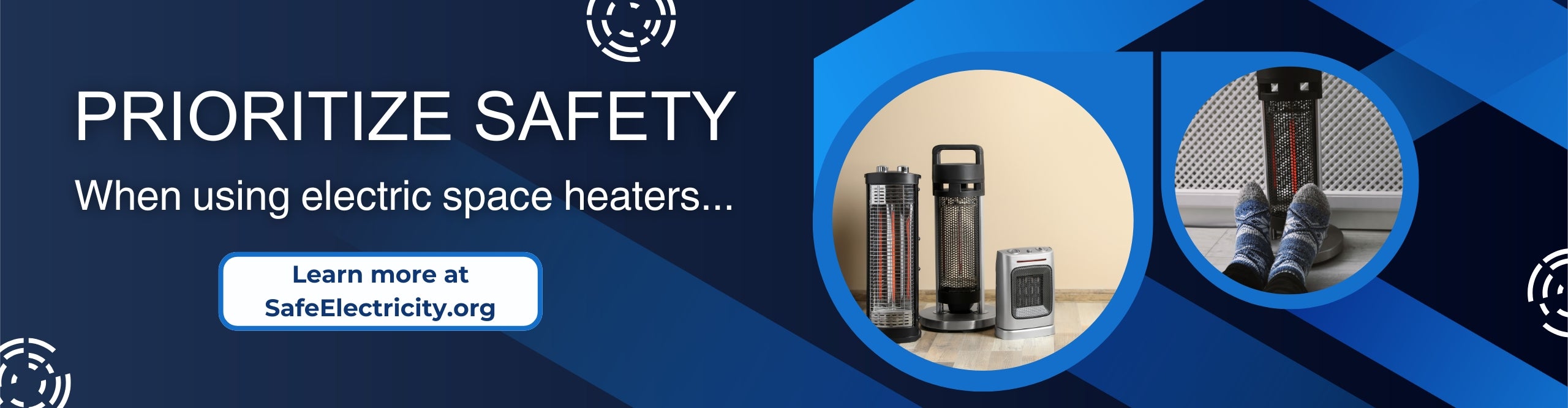 prioritize safety with space heaters