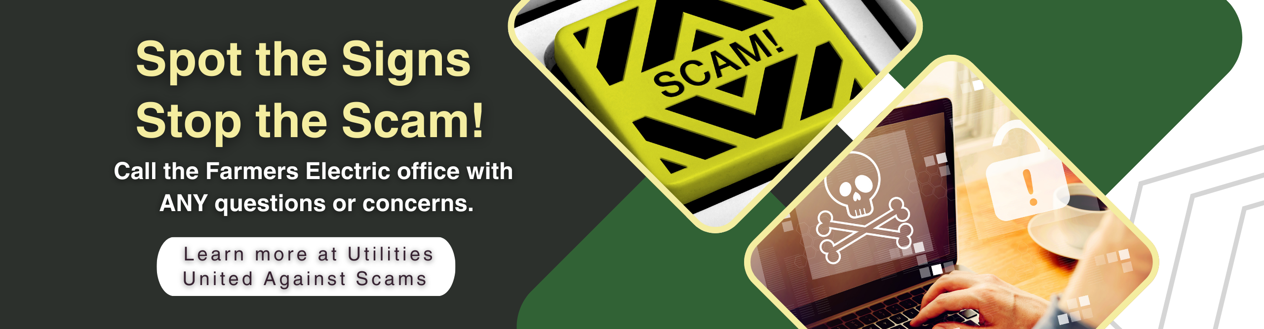 Avoid utility scams