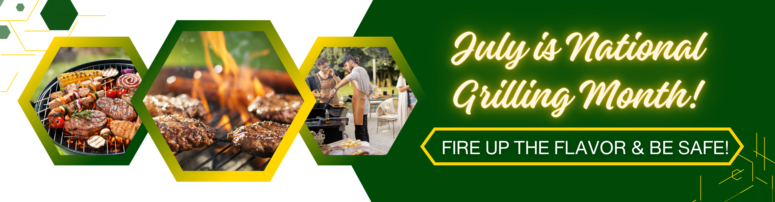 July is National Grilling month