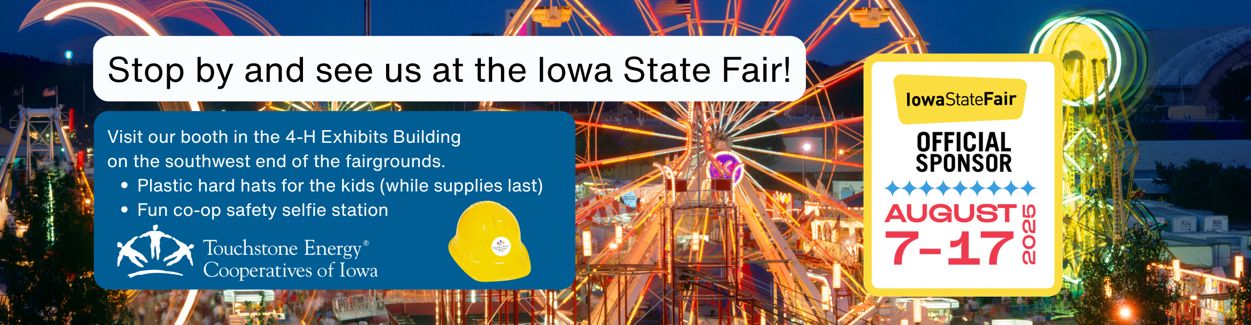 Come see us at the fair